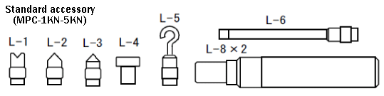 standard accessory (MPC-1KN-5KN)