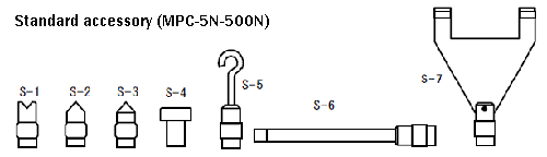 standard accessory (MPC-5N-500N)